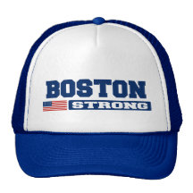 BOSTON STRONG U.S. Flag Hat (blue)