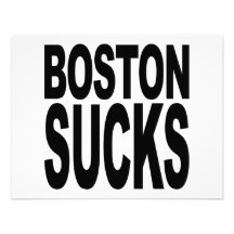 Boston Sucks Invitations