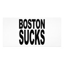 Boston Sucks Photo Cards