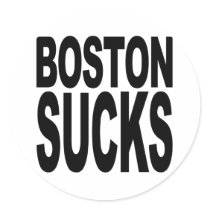Boston Sucks stickers