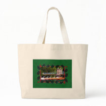 Boston Swan Boats- Boston Public Garden Canvas Bags