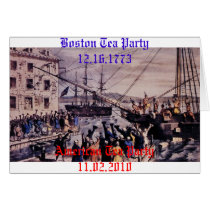 Boston Tea Party Greeting Cards