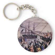 Boston Tea Party Keychains