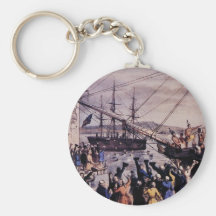 Boston Tea Party Keychains