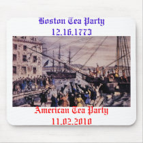 Boston Tea Party Mouse Pads