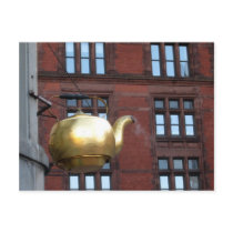 Boston Tea Pot Postcard