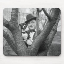 Boston Terrier, 1920s Mousepad