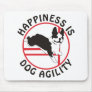 Boston Terrier Agility Happiness Mousepads