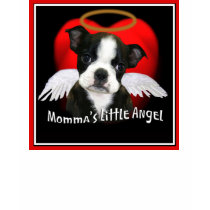 Boston Terrier Angel copy t-shirts