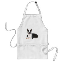 Boston Terrier Apron by normagolden Boston Terrier Apron