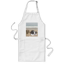 Boston Terrier Apron Sandcastles by normagolden Boston Terrier Apron Sandcastles
