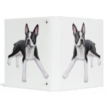 Boston Terrier Avery Binder