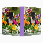 Boston Terrier Avery binder