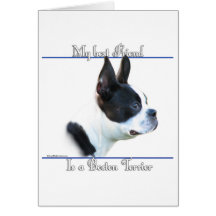 Boston Terrier Best Friend 2 Cards