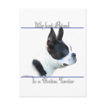 Boston Terrier Best Friend 2 postcards