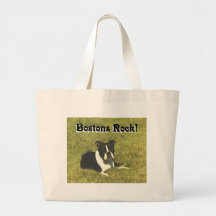 Boston Terrier:  Bostons Rock Bags