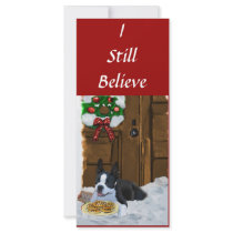 Boston Terrier Christmas Gifts rack cards