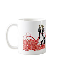 Boston Terrier Christmas Coffee Mug