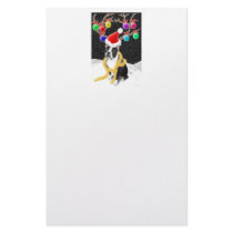 Boston Terrier Christmas Stationery