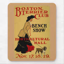 Boston Terrier Club Mouse Pads