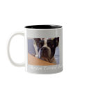 boston terrier cup mugs