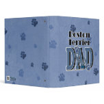 Boston Terrier DAD Binders