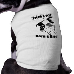 Boston Terrier dog t-shirt petshirt