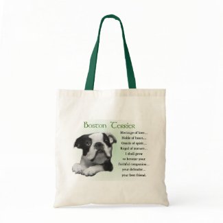 Boston Terrier Gifts bag