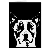Geschenke Bostons Terrier - Karte karten
