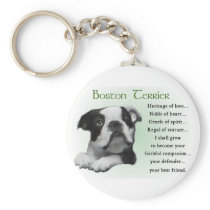 Boston Terrier Gifts keychains