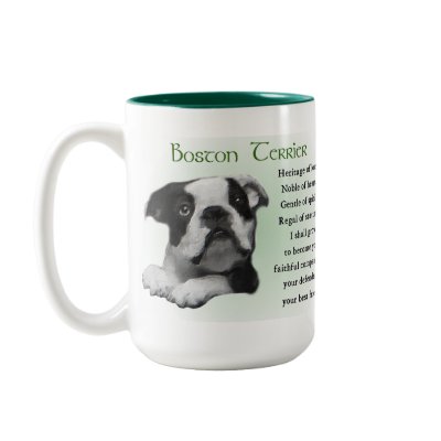 Boston Terrier Gifts Coffee Mugs by DogsByDezign