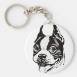 Boston Terrier Key Chain
