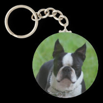 Boston Terrier keychain keychains