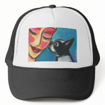 Boston Terrier kiss hats by zadajeanne Boston Terrier kiss hats