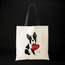 Boston Terrier Love bags