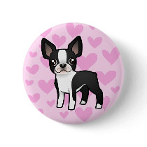 Boston Terrier Love Pin