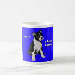 Boston Terrier:  Love is a Baby Boston Mugs