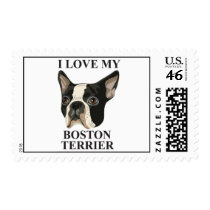 Boston Terrier Love postage by Joee3030 Boston Terrier Love postage