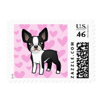 Boston Terrier Love Postage