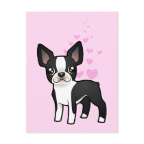 Boston Terrier Love Postcards