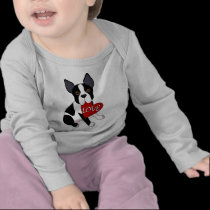 Boston Terrier Love t-shirts