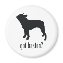 Boston Terrier Fridge Magnet
