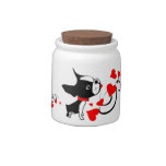 Boston Terrier Mirabelle YUM Treat Jar Candy Dishes at Zazzle