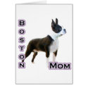 Boston Terrier Mom 4 cards by GreyWolfCreation Boston Terrier Mom 4 cards