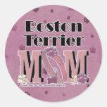 Boston Terrier MOM Sticker