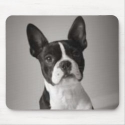 Boston Terrier Mousepad mousepad