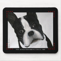 Boston Terrier Mousepad