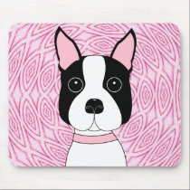 Boston Terrier mousepads
