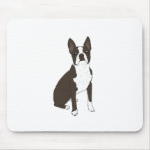 Boston Terrier Mousepads