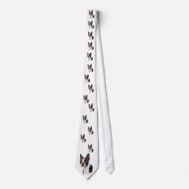 Boston Terrier Neck Tie by foothillsmkt Boston Terrier Neck Tie